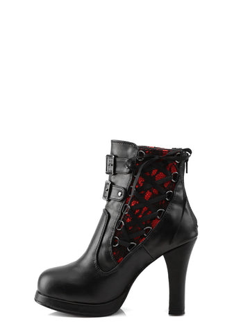 Crypto-51 Platform Ankle Boots