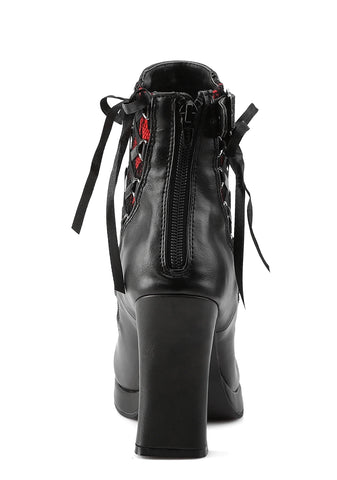 Crypto-51 Platform Ankle Boots