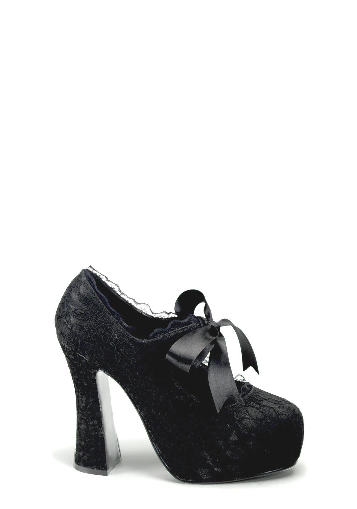 Demon-11 Platform Mary Jane Pumps