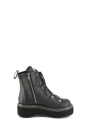 Emily-57 Platform Ankle Boots