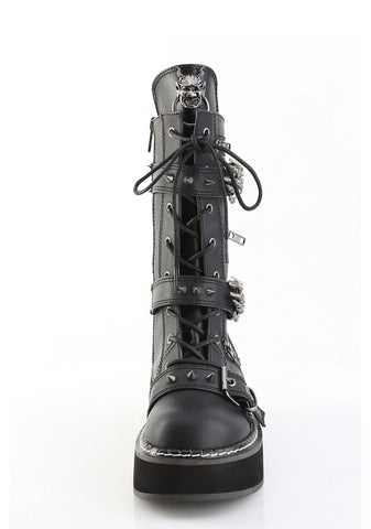 Emily-82 Platform Mid-Calf Boots