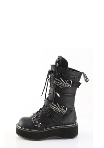 Emily-82 Platform Mid-Calf Boots