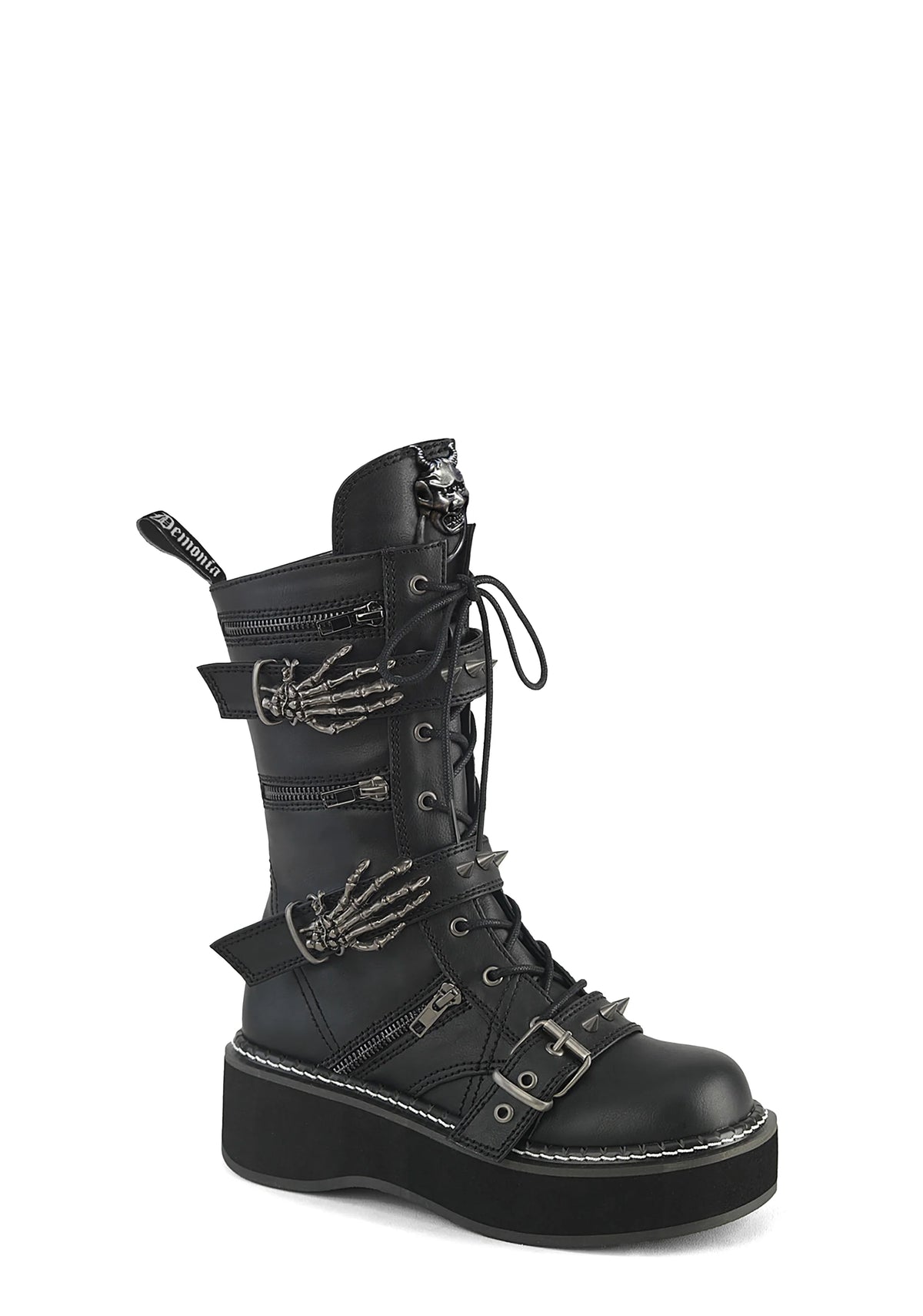 Emily-82 Platform Mid-Calf Boots