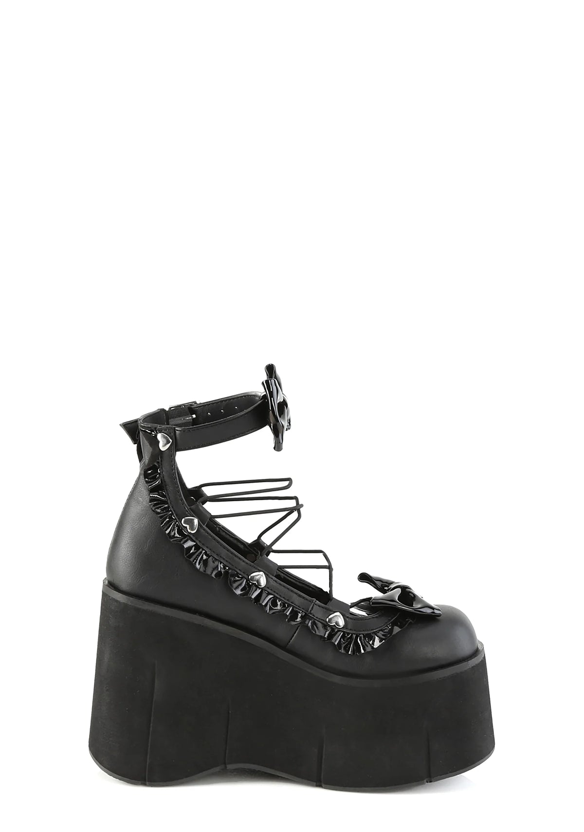 Kera-18 Platform Ankle Strap Shoes