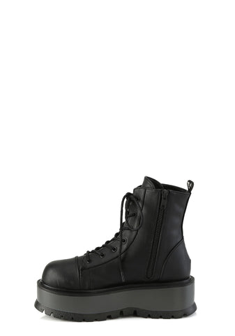 Slacker-55 Platform Ankle Boots