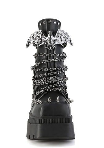 Wrath-55 Platform Ankle Boots