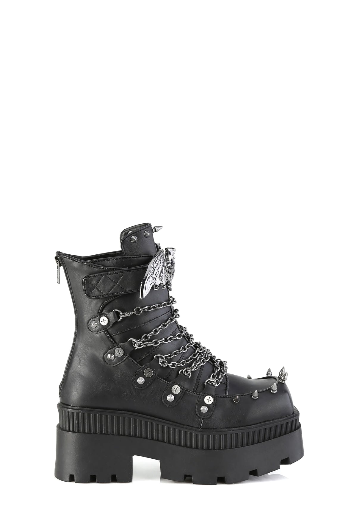 Wrath-55 Platform Ankle Boots