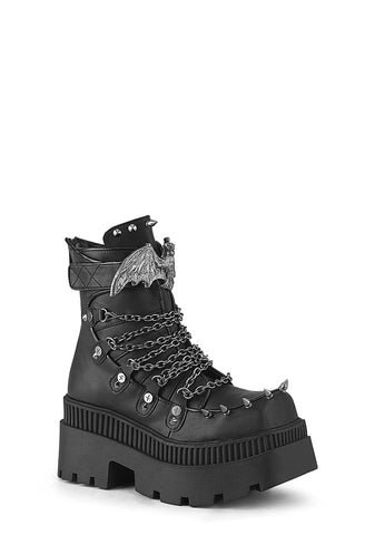 Wrath-55 Platform Ankle Boots