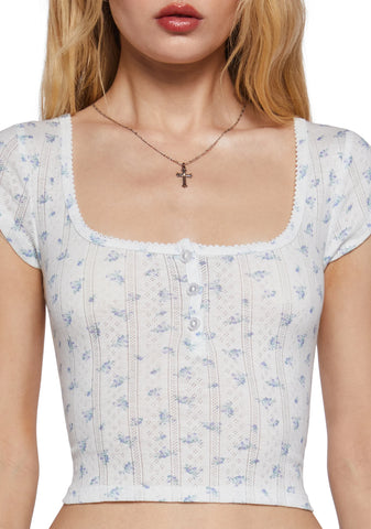 Midday Radiance Crop Top