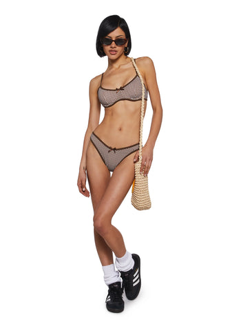Summer Fling Bikini Set - Brown