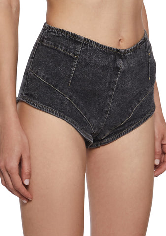 Daydream Festival Booty Shorts - Black