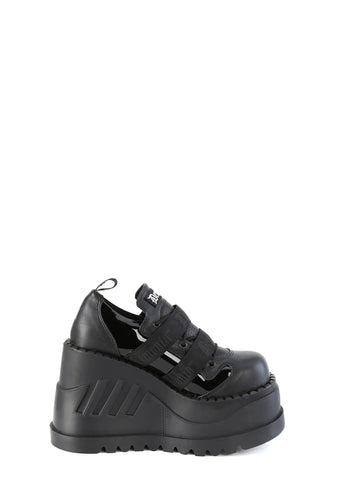 Stomp-28 Platform Wedge Shoes