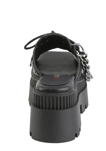 Wrath-03 Platform Slide Sandals