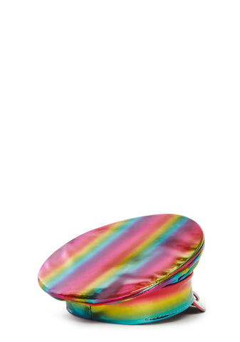 O-Ring Rainbow Captain Hat