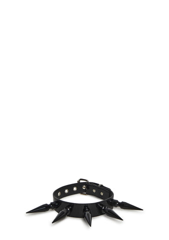 Spiked Collar - Black
