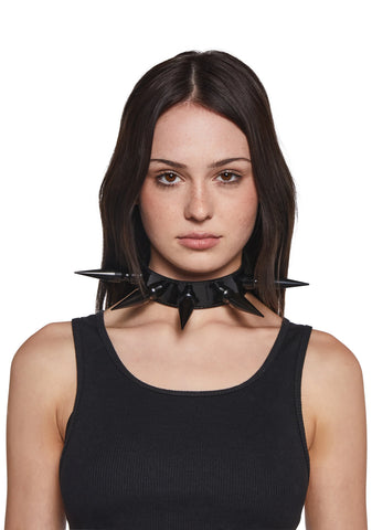 Spiked Collar - Black
