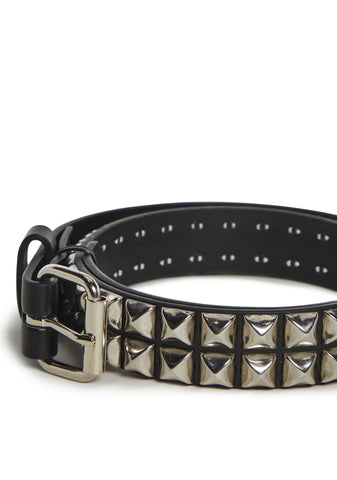 Pyramid Belt - Silver