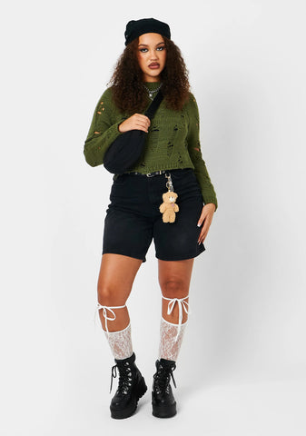 Hydra All Black Matrix Platform Boots