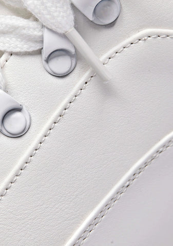 Jennie Striker Chunky Bubble Trainers - White