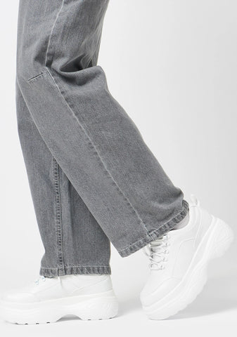 Jennie Striker Chunky Bubble Trainers - White