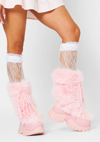 Kawaii Sasquatch Fluffy Snow Boots