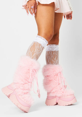 Kawaii Sasquatch Fluffy Snow Boots