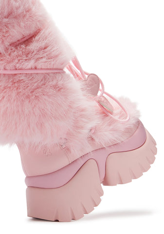 Kawaii Sasquatch Fluffy Snow Boots