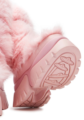 Kawaii Sasquatch Fluffy Snow Boots