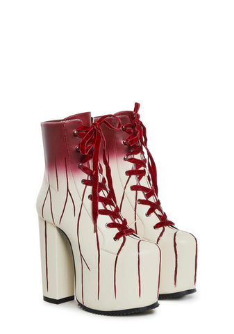 Scream Queen Platform Boots