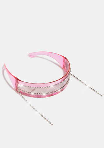 Sweet Cyber Tears Shield Sunglasses