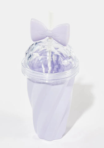 Lilac Cute As A Bow Tumbler Cup