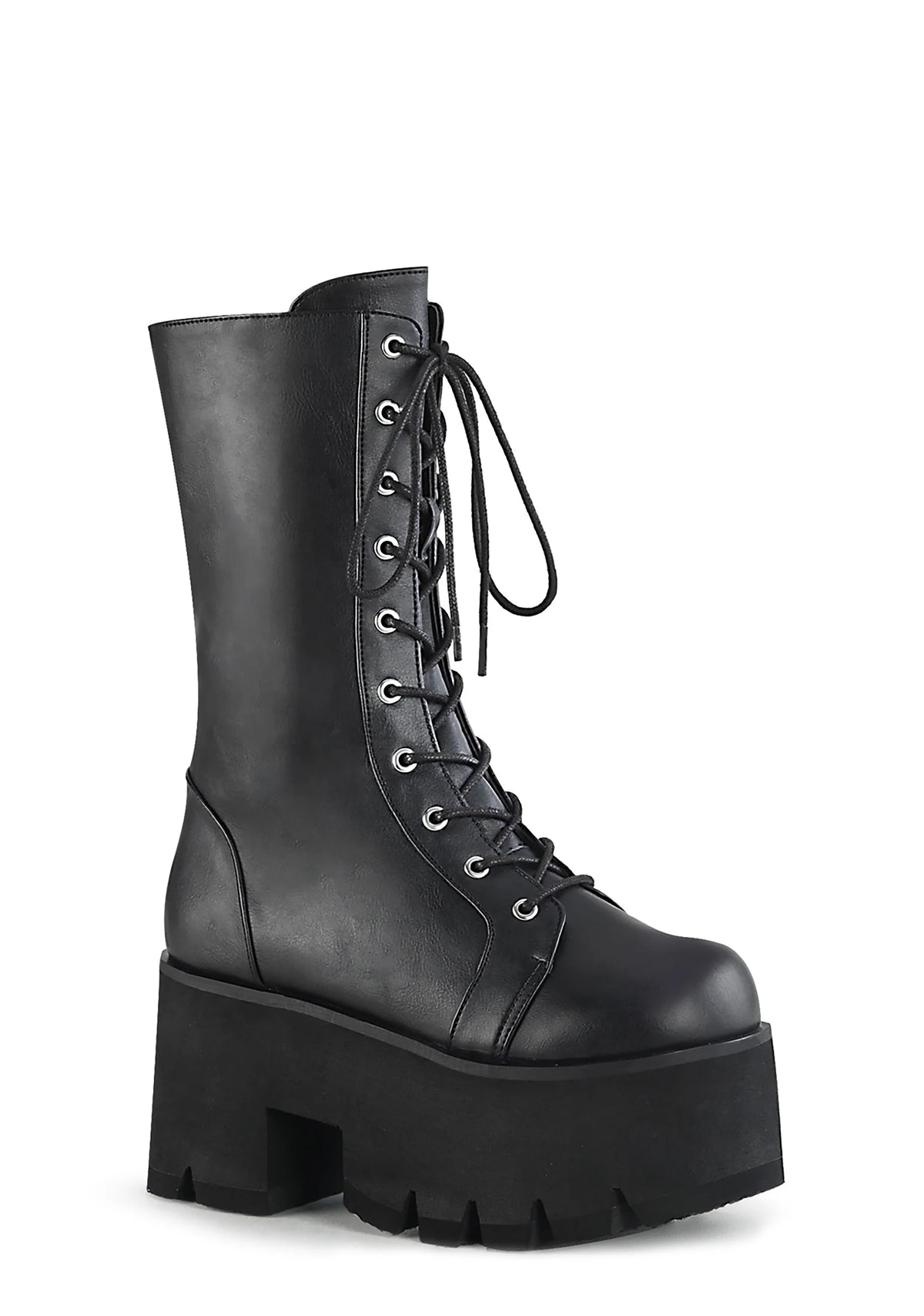 Ashes-105 Platform Mid-Calf Boots