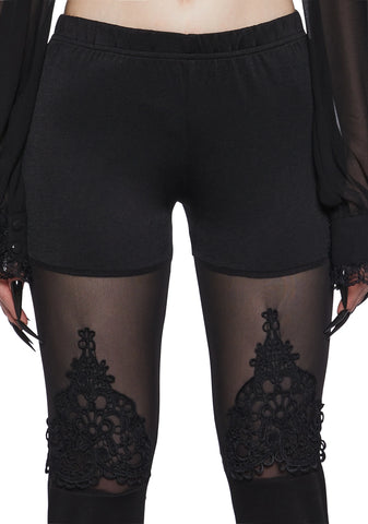 Silent Vigil Mesh Leggings