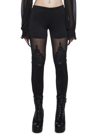 Silent Vigil Mesh Leggings