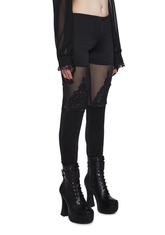 Silent Vigil Mesh Leggings