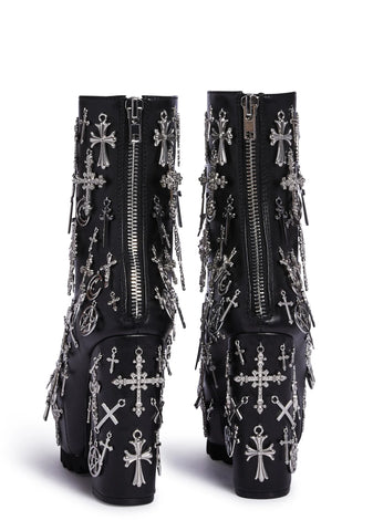 Idol Worship Charm Boots