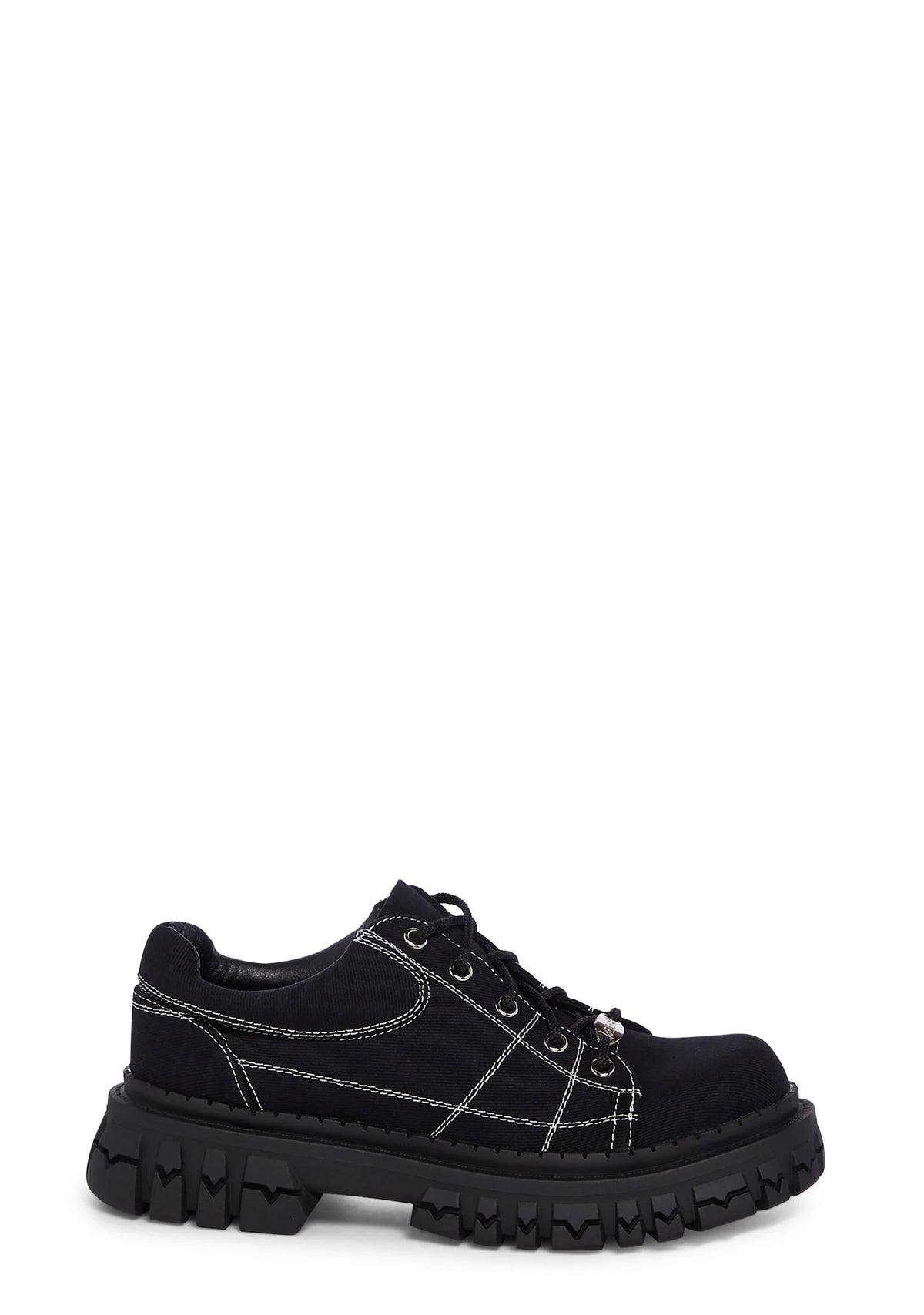 Teen Craft Oxford Shoes - Blk/Wht