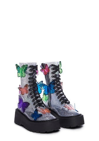 Terrarium Butterfly Boots