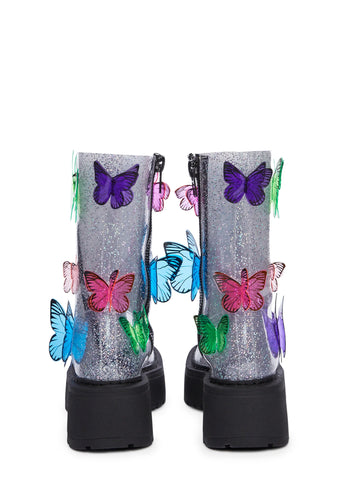 Terrarium Butterfly Boots