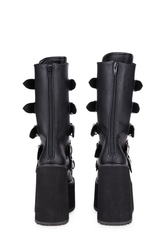 Swing-230 Platform Mid-Calf Boots