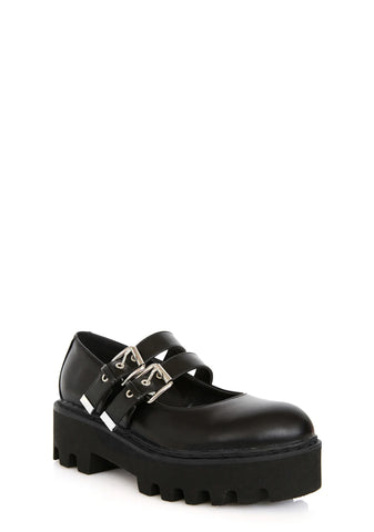 Raven Sweetie Pie Platform Mary Janes