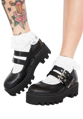 Raven Sweetie Pie Platform Mary Janes