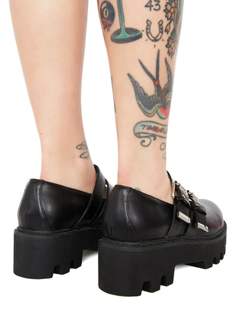 Raven Sweetie Pie Platform Mary Janes