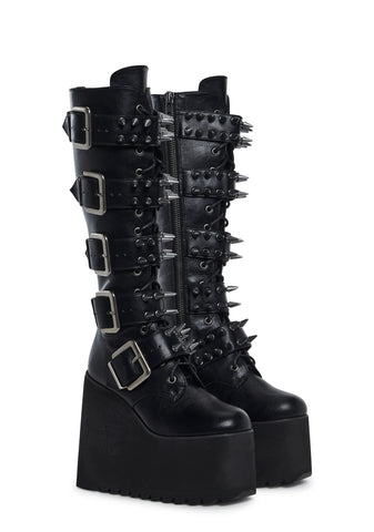 Appetite For Destruction Platform Boots