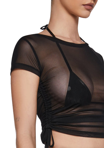 Sin 100 Percent That Bish Mesh Tee