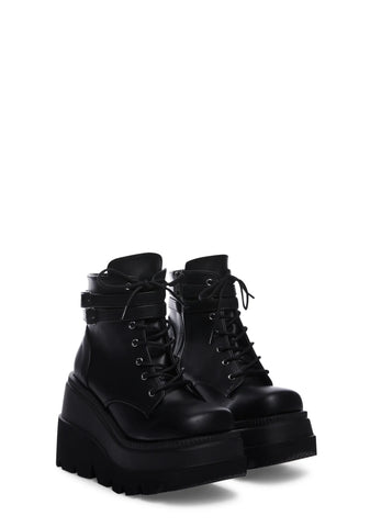 Shaker-52 Platform Ankle Boots