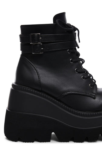 Shaker-52 Platform Ankle Boots