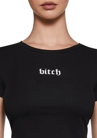 Bish I Might Be Baby Tee