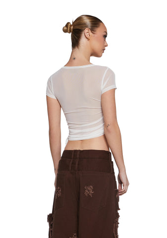 100 Percent That Bish Mesh Tee