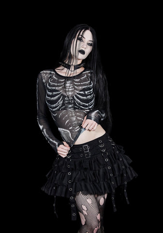 Boneyard Mesh Top